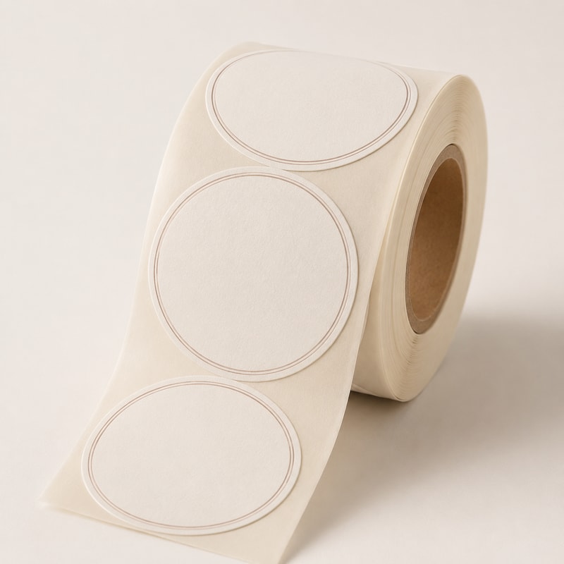 Candle Jar Round Label Sticker