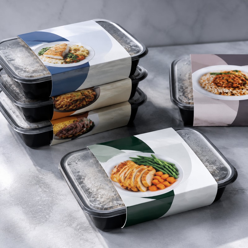 Frozen Food Sealing Label Sticker