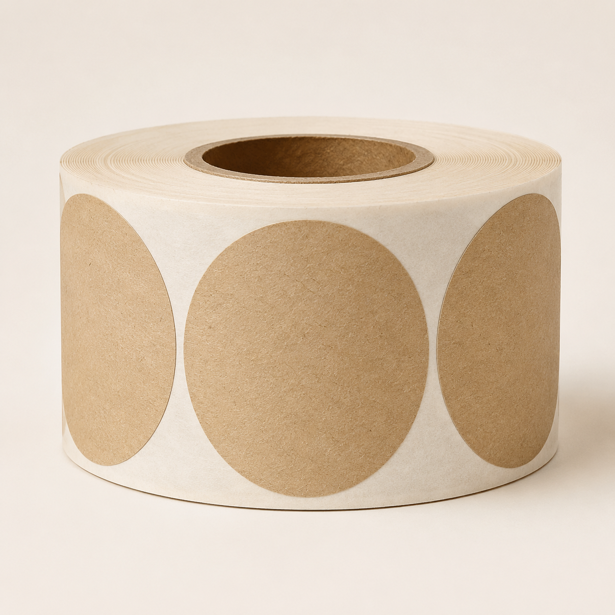 Recycled Paper Package Seal Sticker