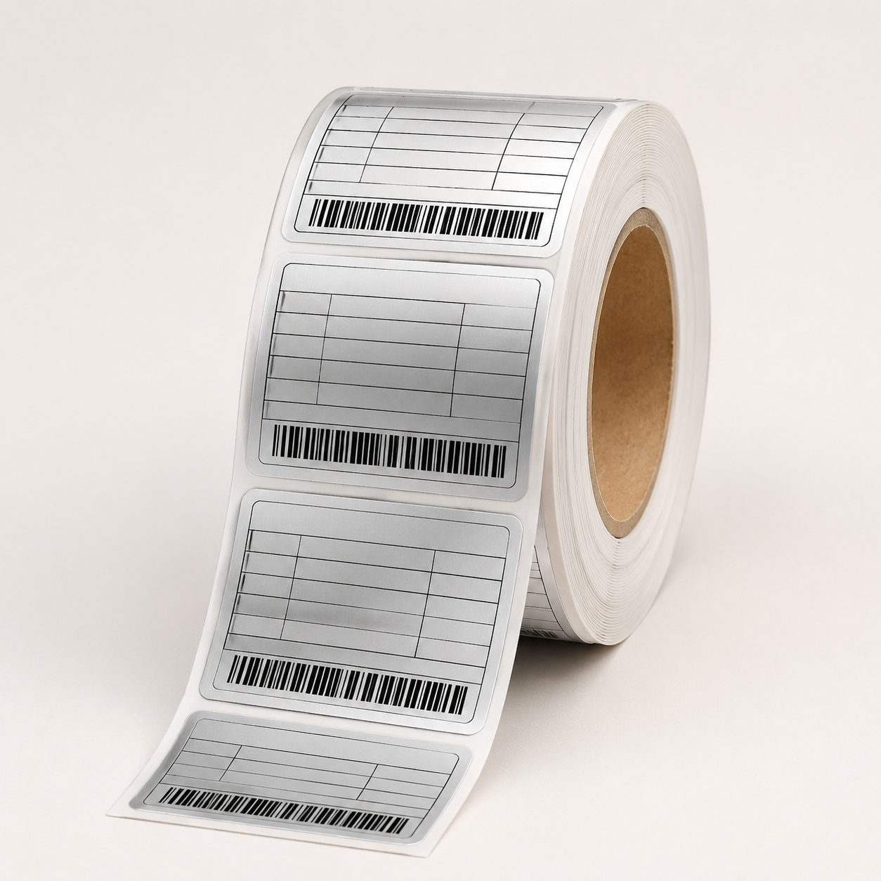 Solar Panel Serial Rating Label