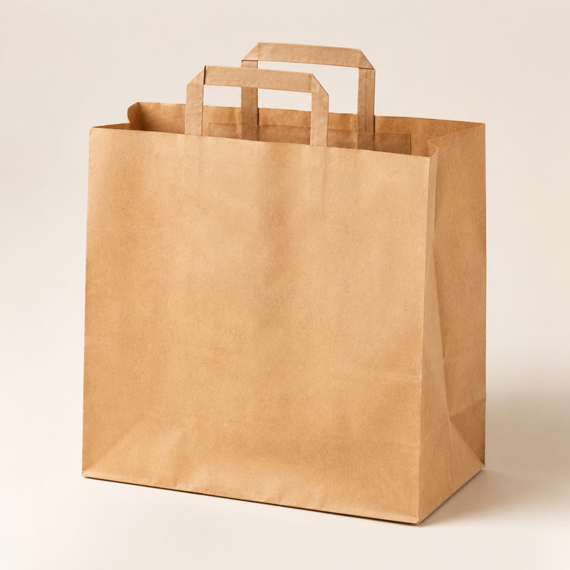 Burger Combo Takeaway Paper Bag