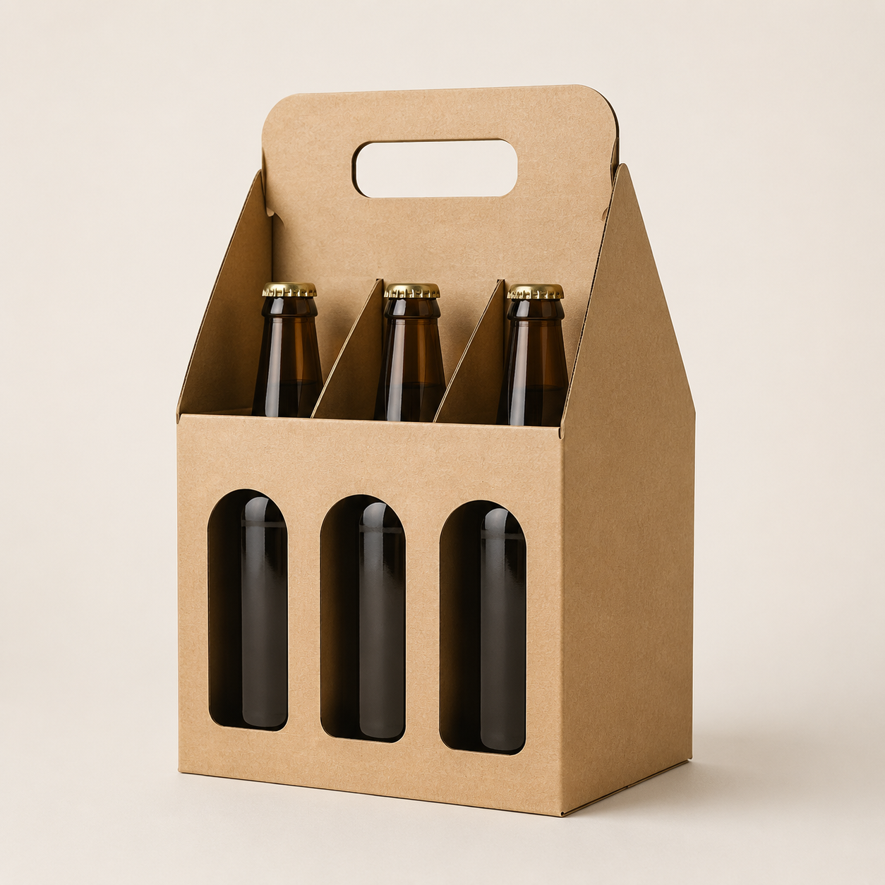 Craft Brewery Bottle Carrier Bag