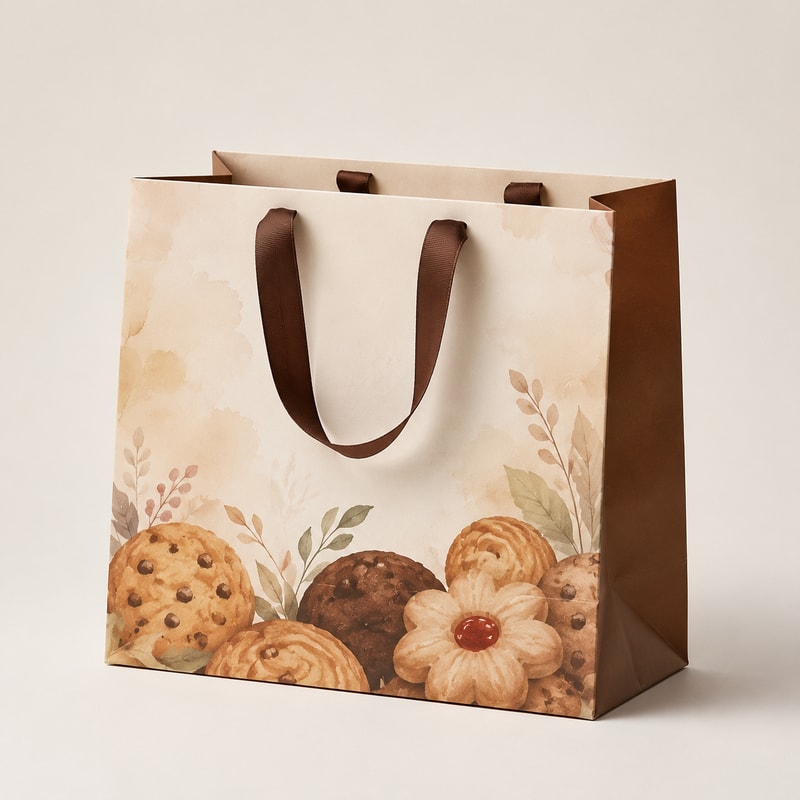 Gift Bakery Cookie Paper Bag