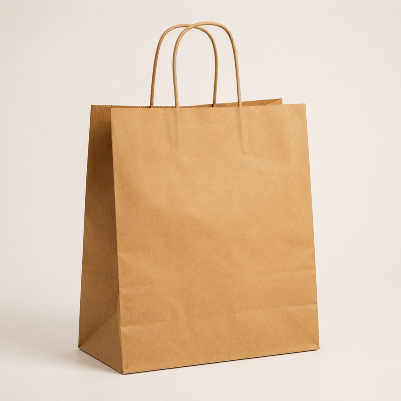 Organic Food Market Paper Bag