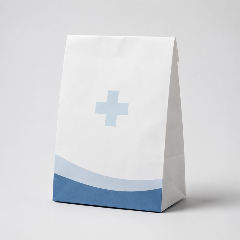 Pharmacy Prescription Paper Bag