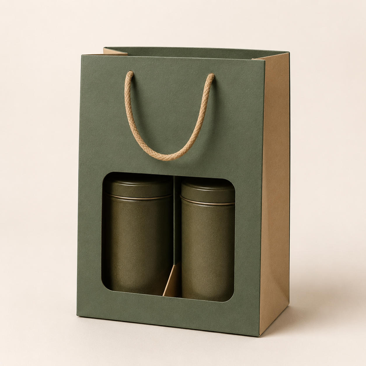 Premium Tea Canister Gift Bag