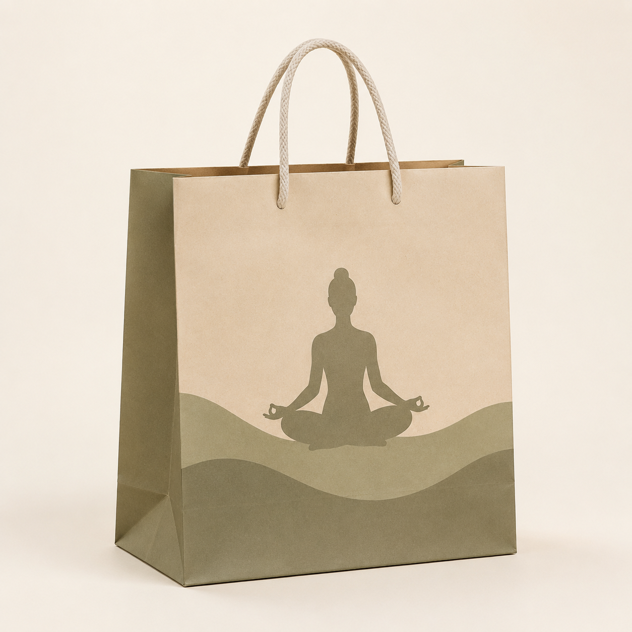 Yoga Studio Merchandise Paper Bag