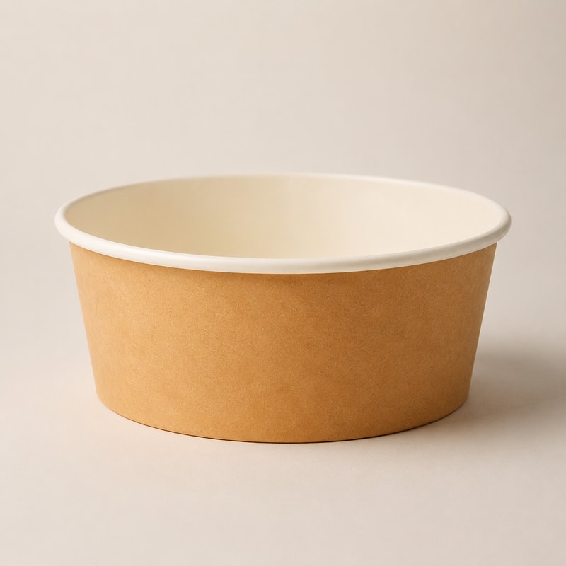 Falafel Meal Paper Bowl
