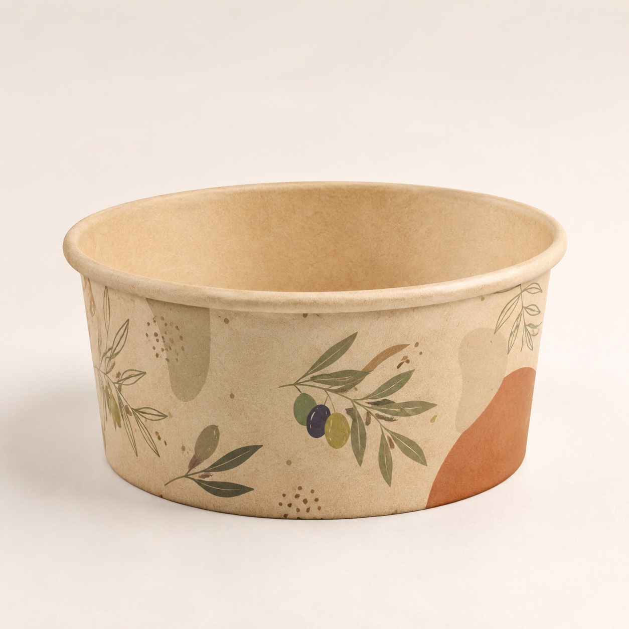 Mediterranean Grain Paper Bowl