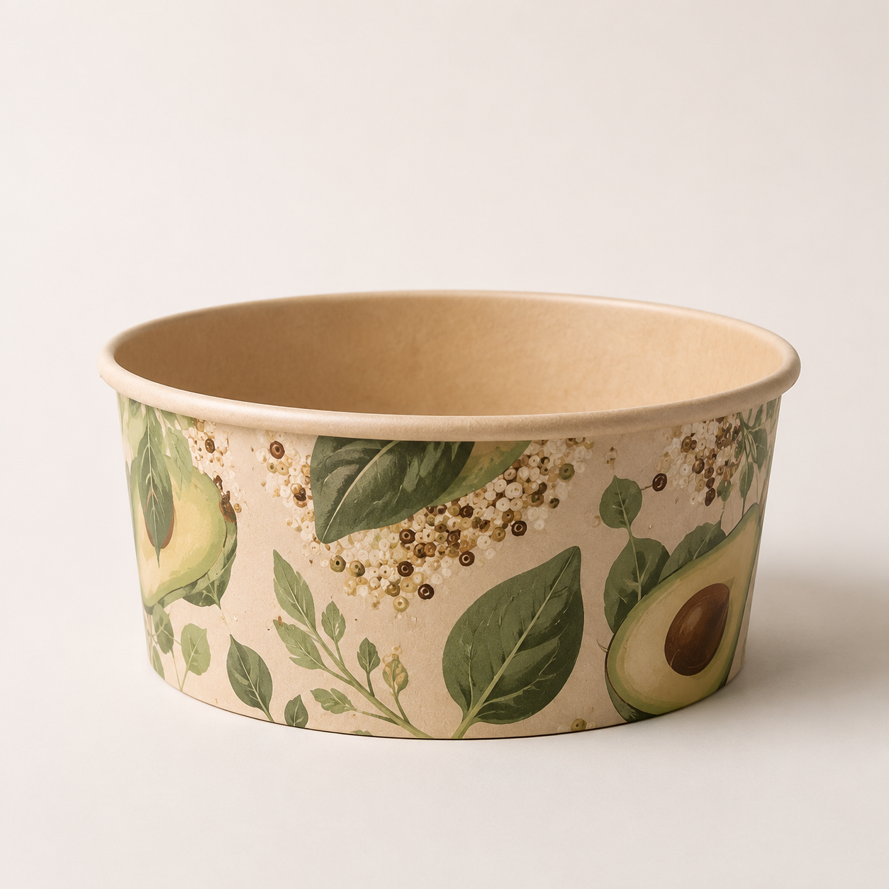 Quinoa Avocado Salad Paper Bowl