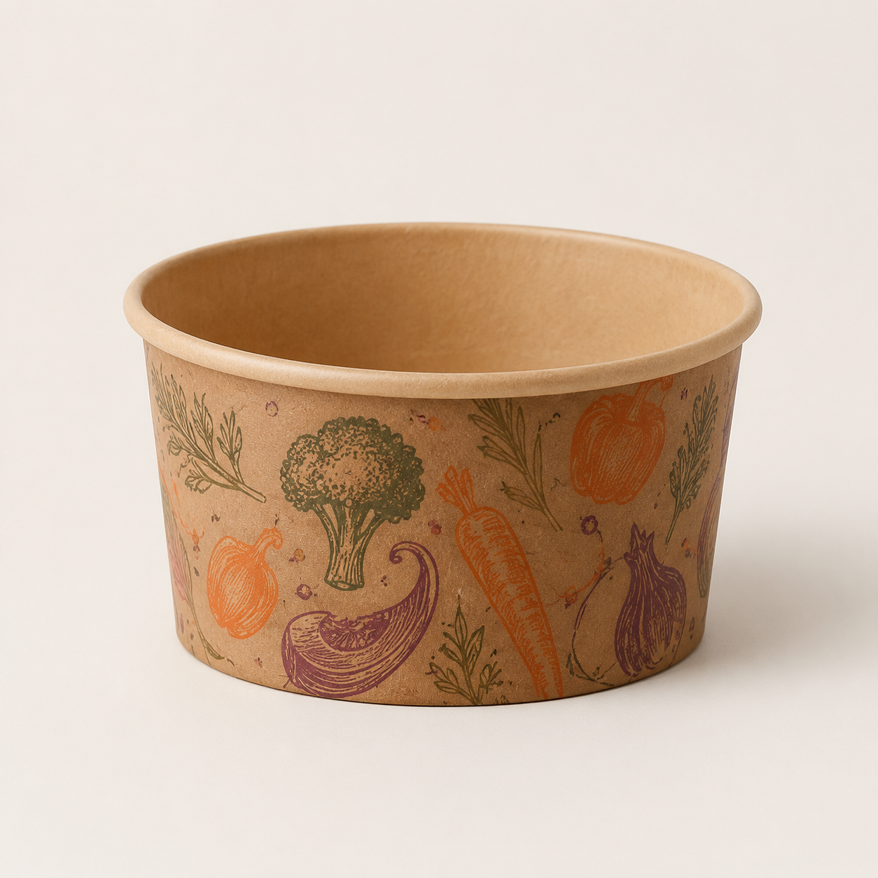 Roasted Vegetable Side Paper Bowl