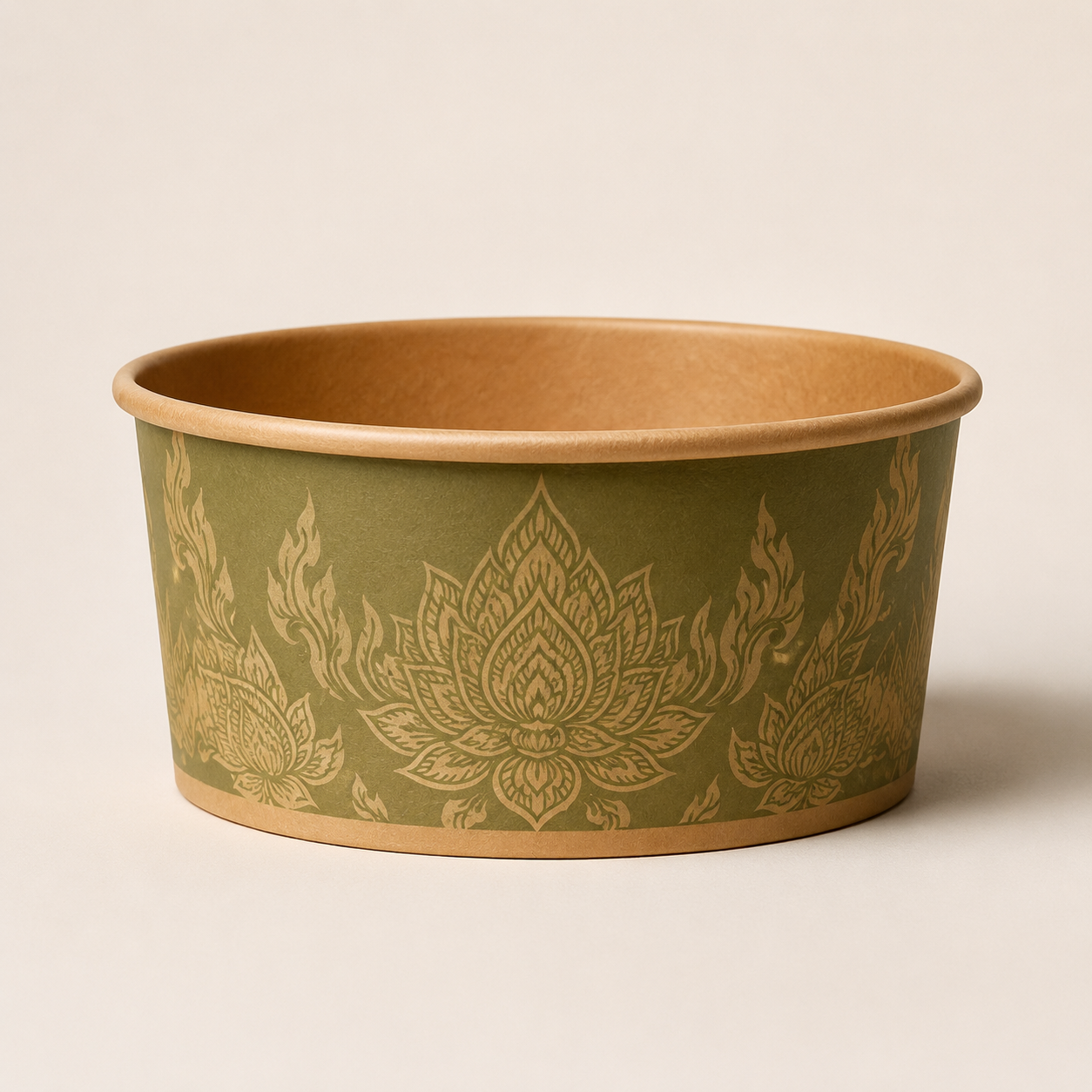 Thai Green Curry Paper Bowl