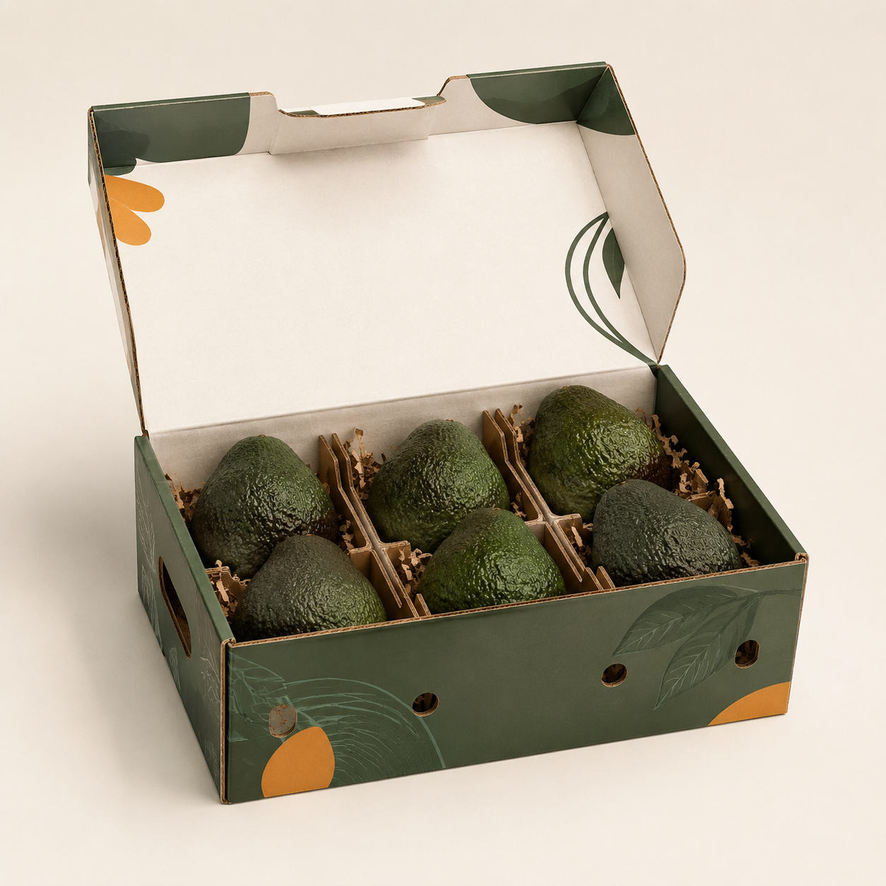 Avocado Pack Produce Presentation Box