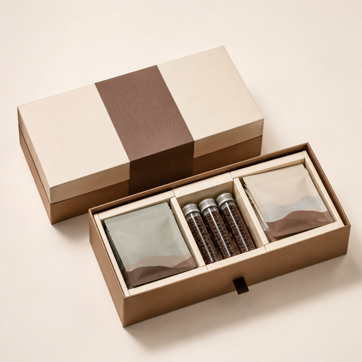 Coffee Tasting Partition Gift Box