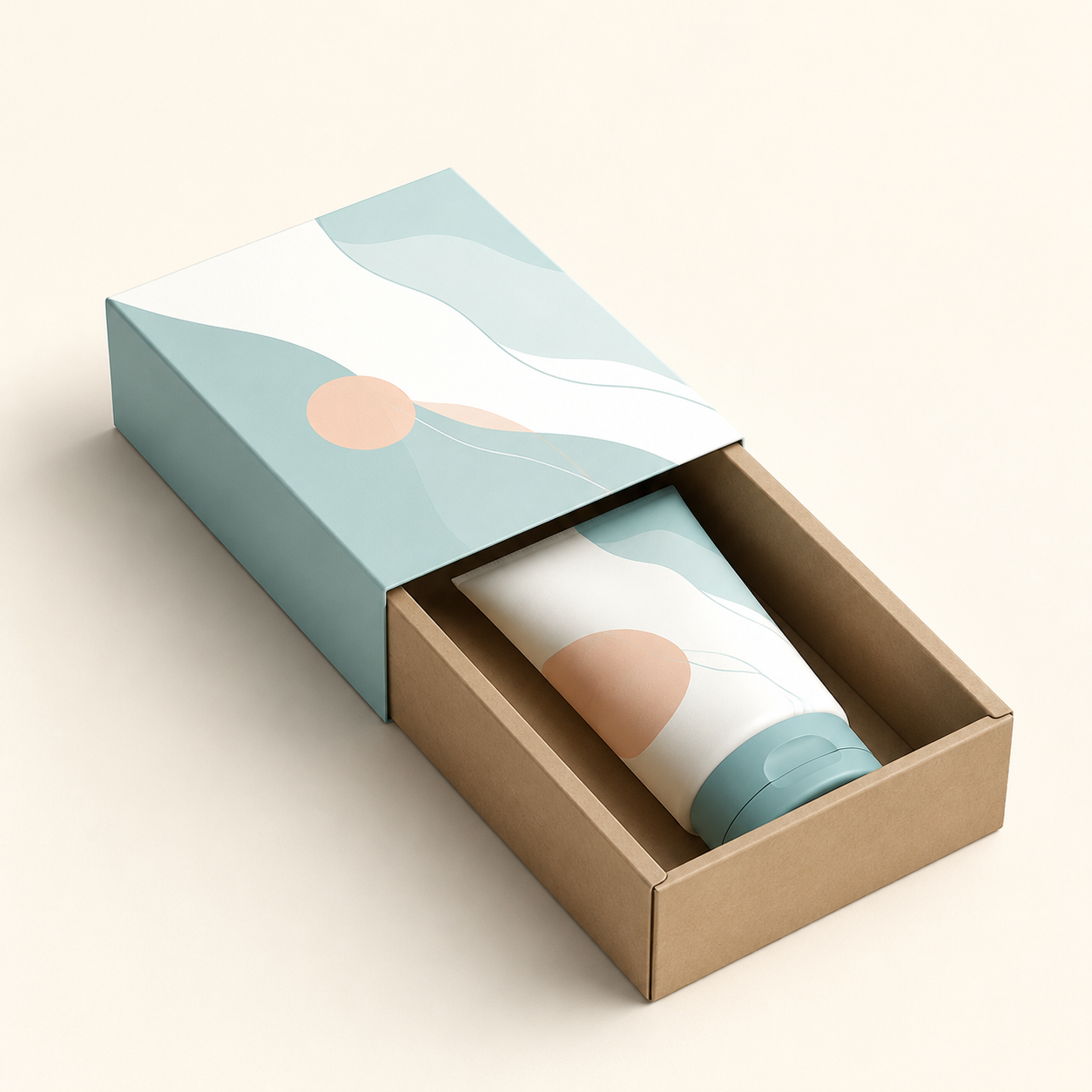 Cosmetic Tube Sleeve Box