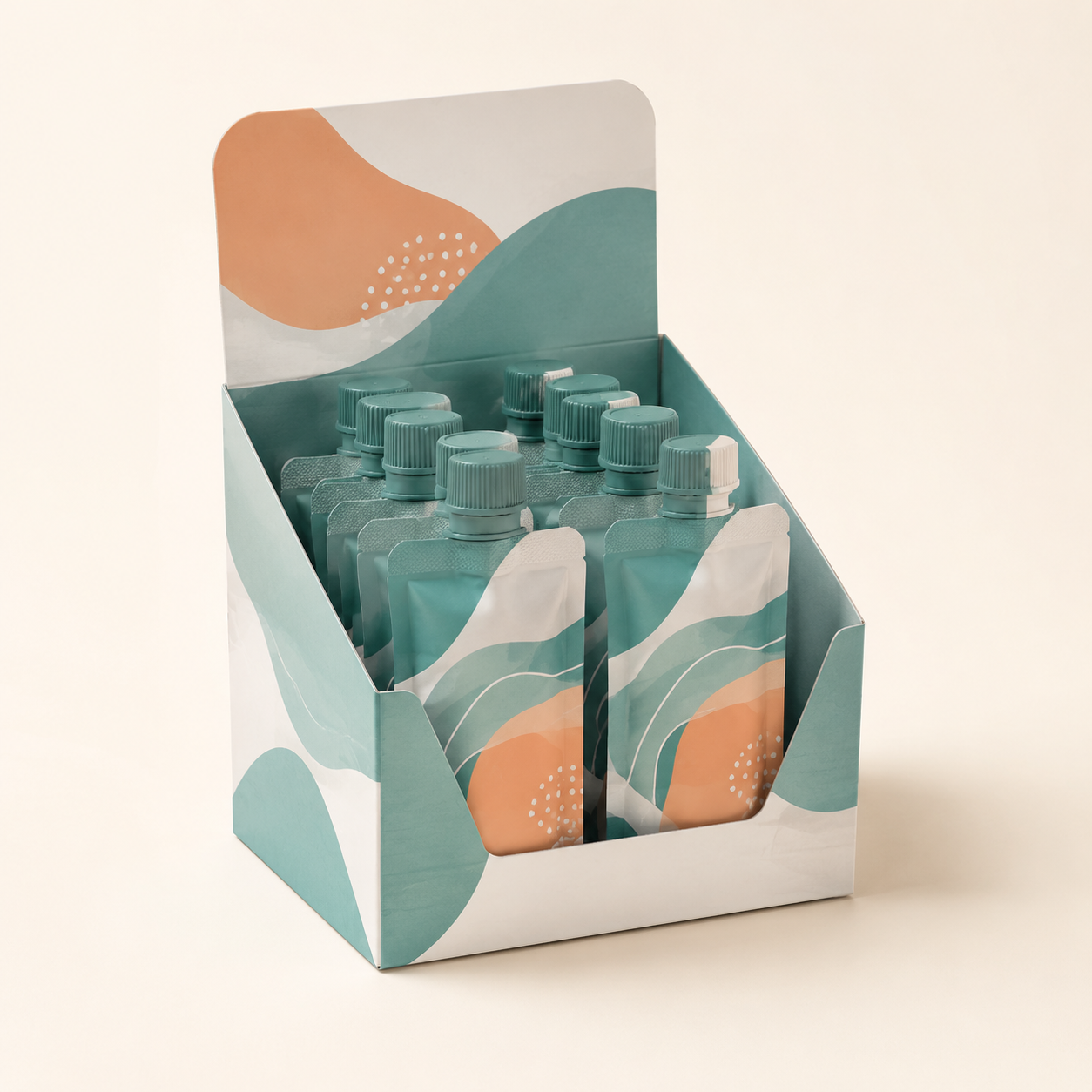 Energy Gel Counter Display Box