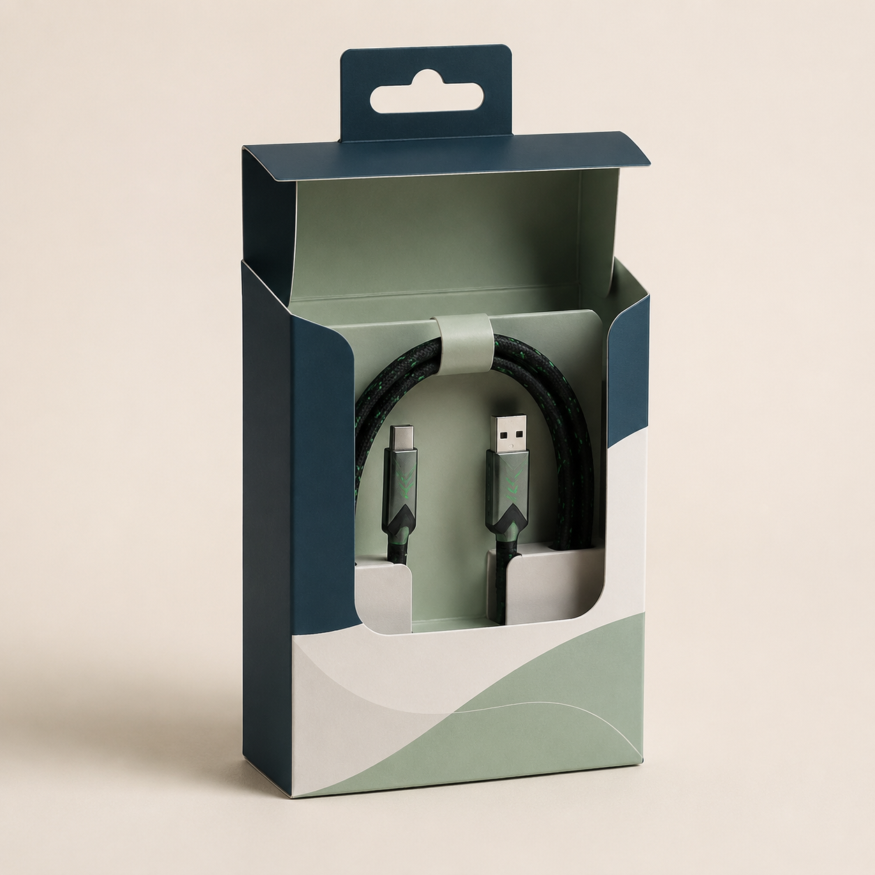 Gaming Cable Hang Tab Carton