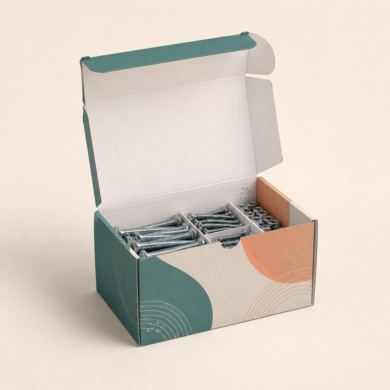 Hardware Kit Crash Lock Bottom Carton