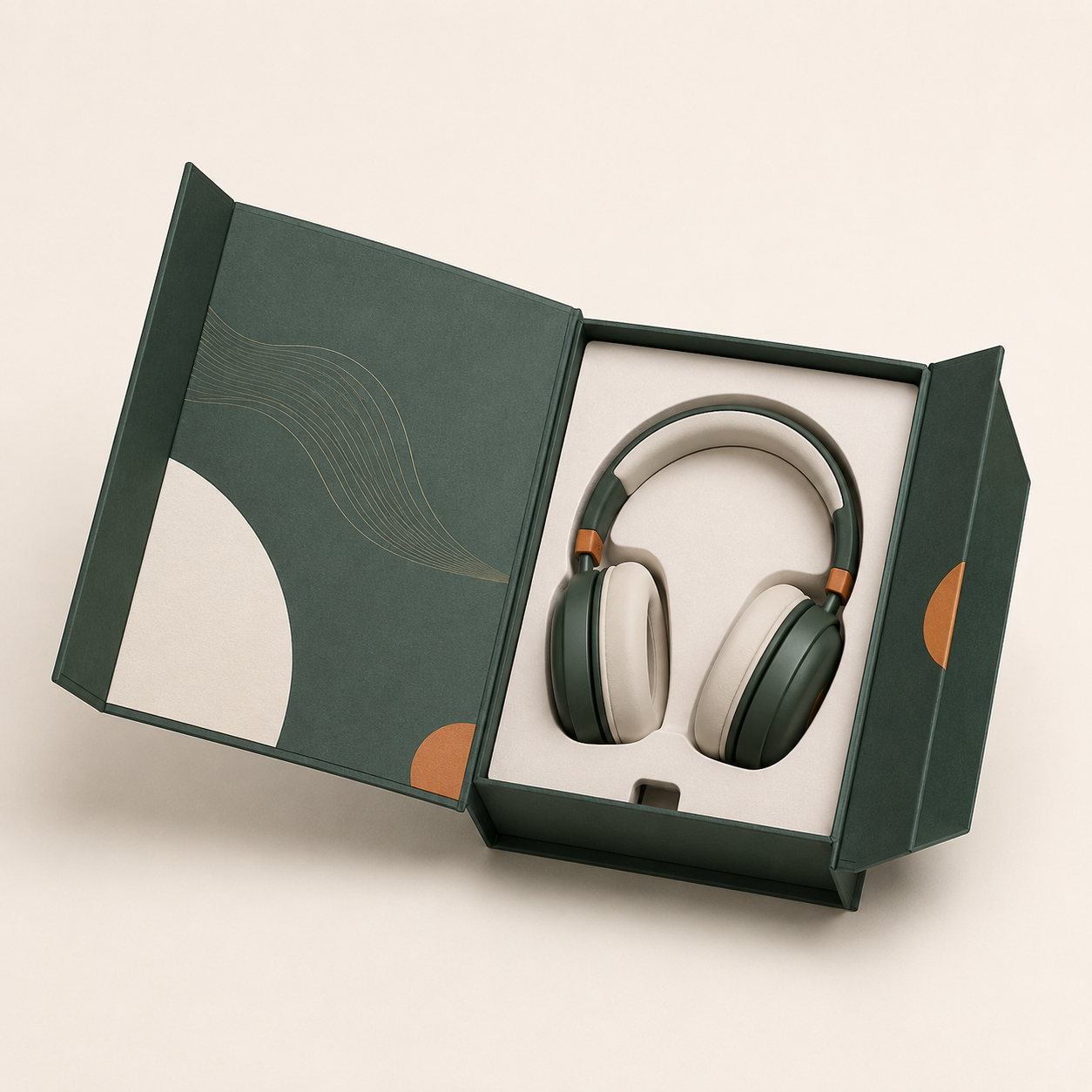 Headphone Magnetic Book Box