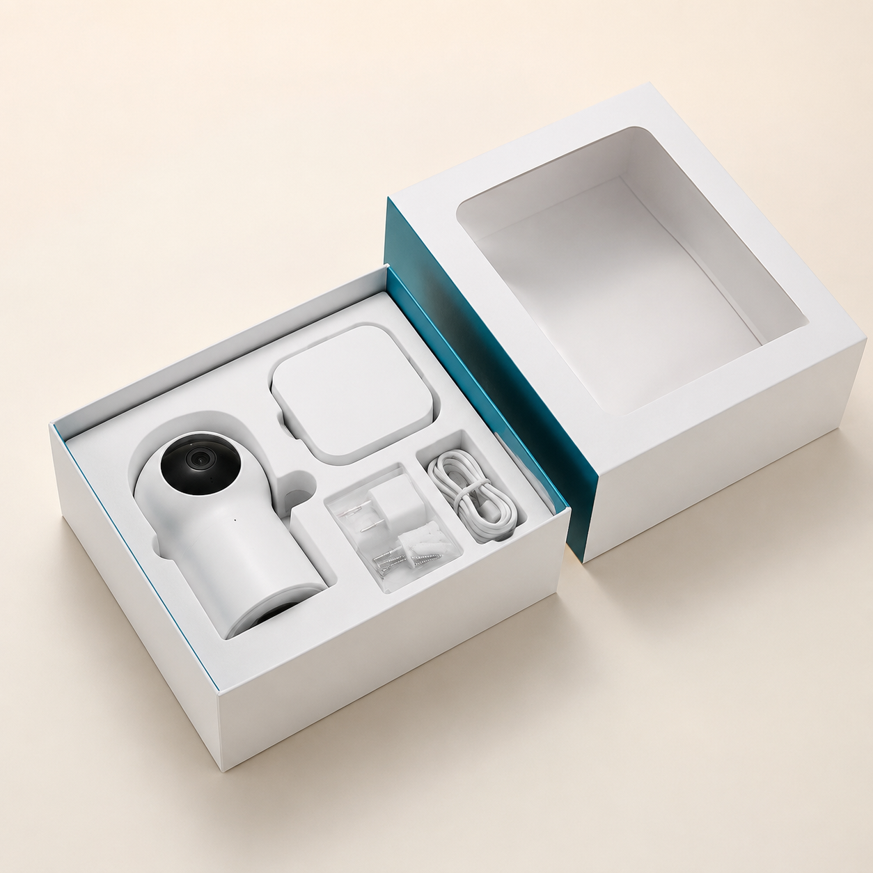 Home Security Camera Rigid Setup Box