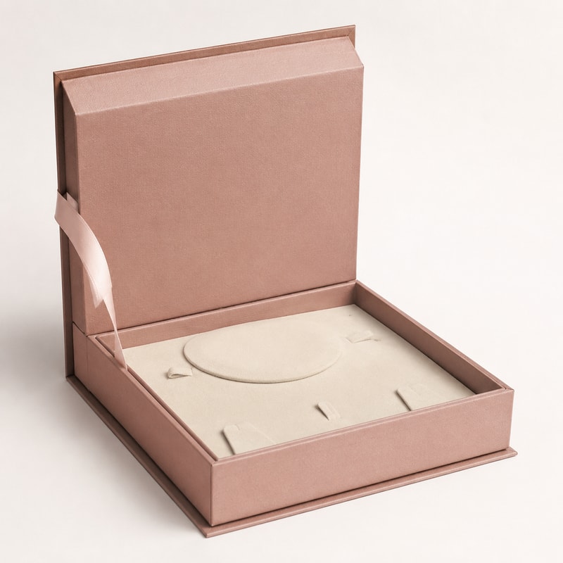 Jewelry Book Style Magnetic Box