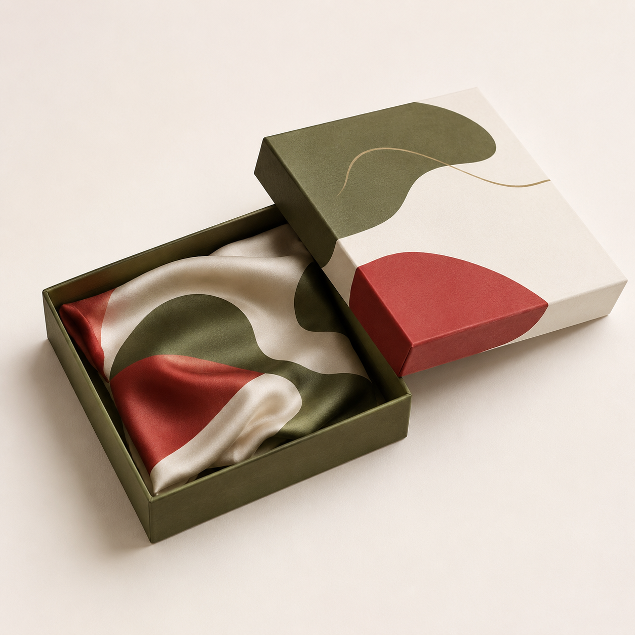 Luxury Scarf Lid and Base Box