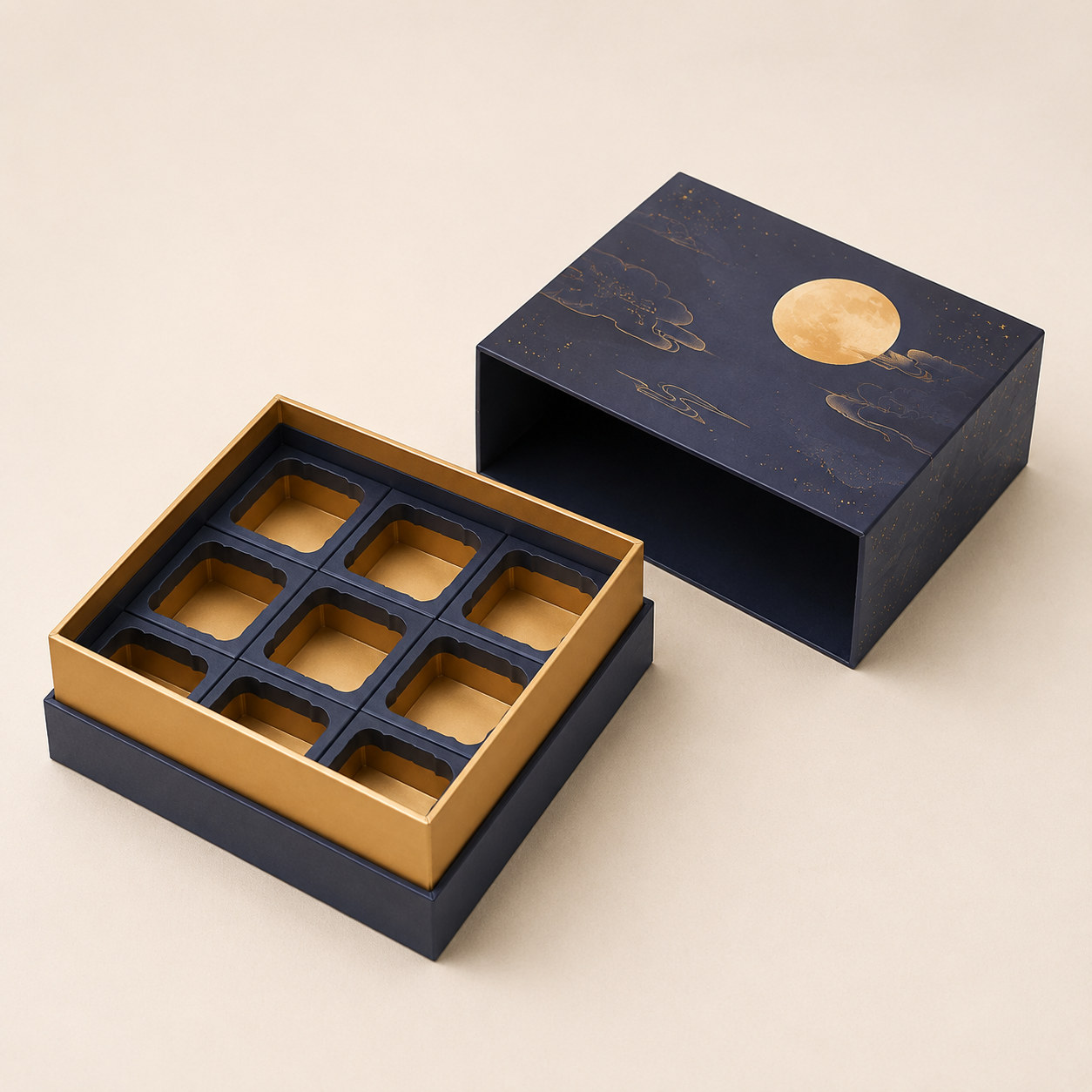 Mooncake Gift Shoulder Neck Box