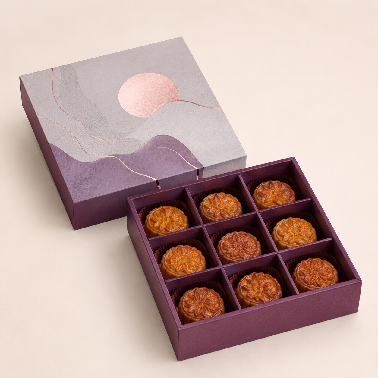 Mooncake Partition Gift Box