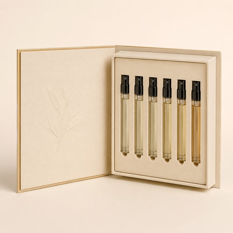 Perfume Sampler Book Box