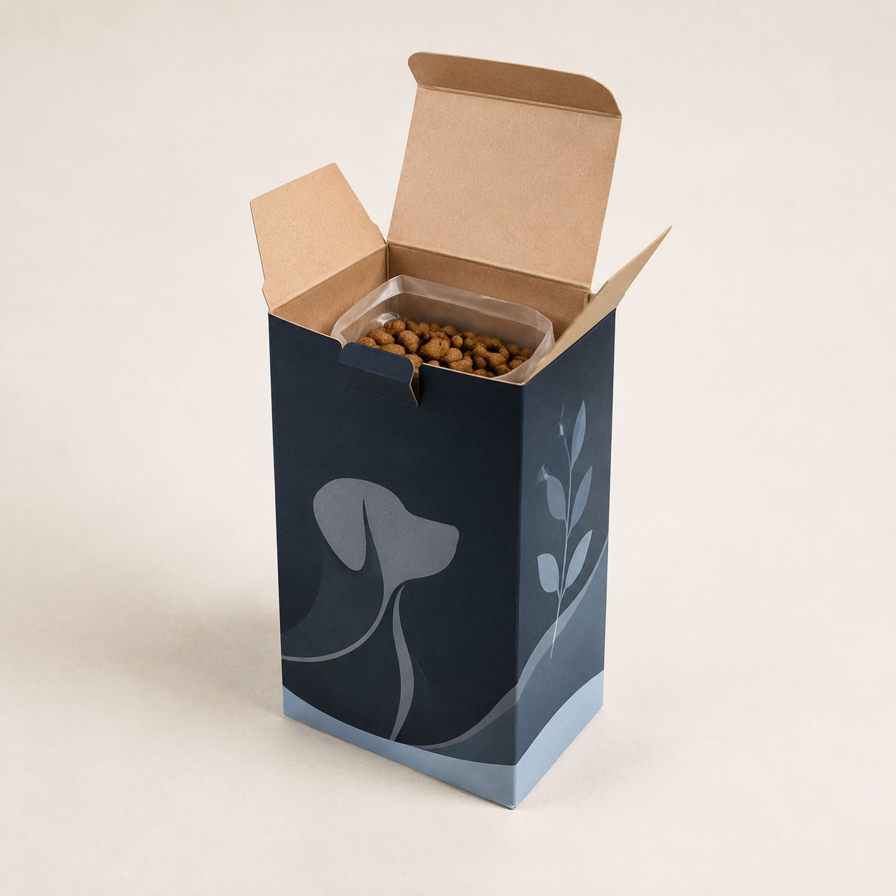 Pet Food Crash Lock Bottom Carton