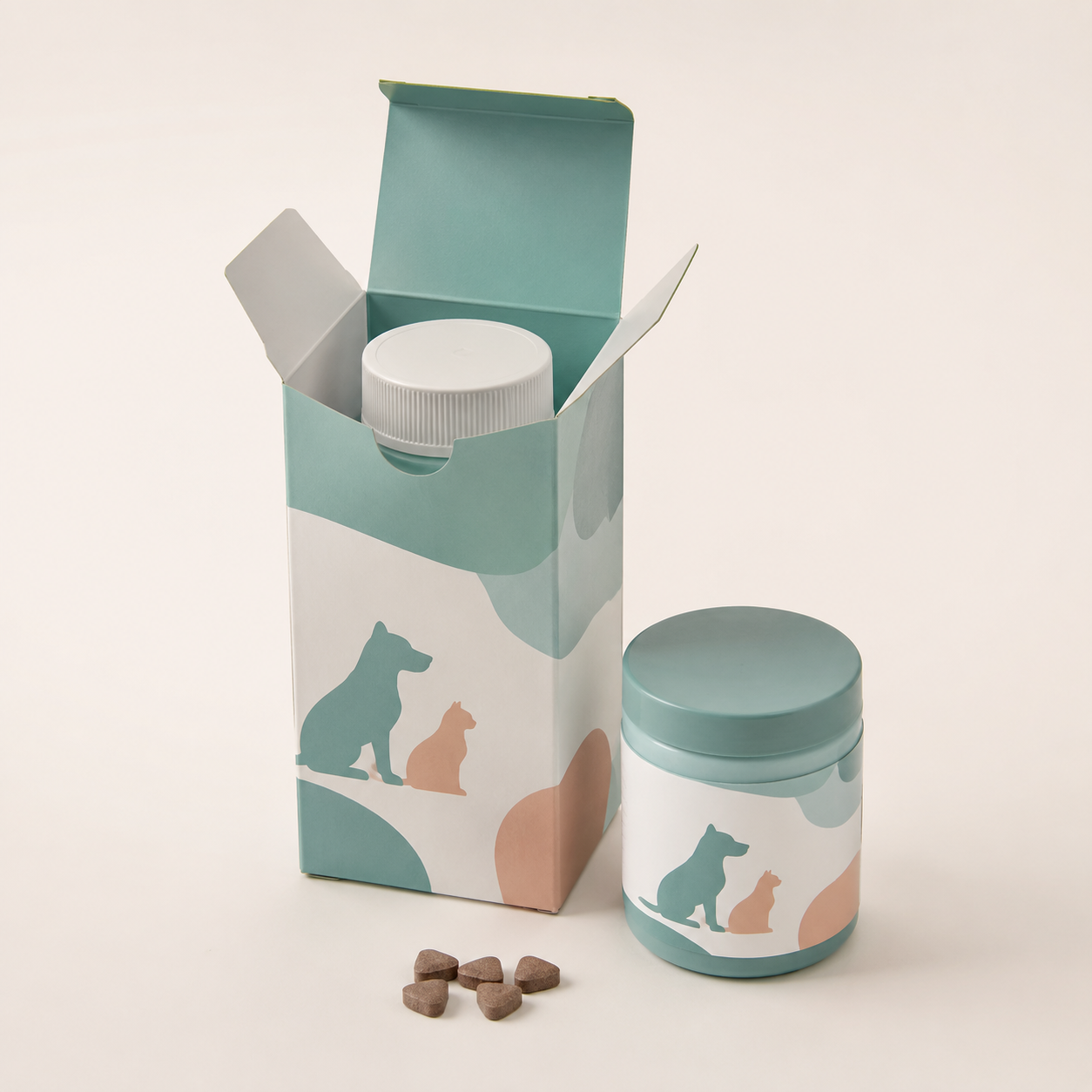 Pet Supplement Folding Carton