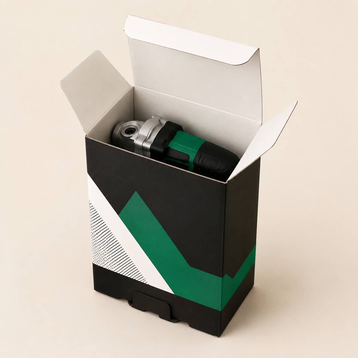 Power Tool Part Crash Lock Bottom Carton