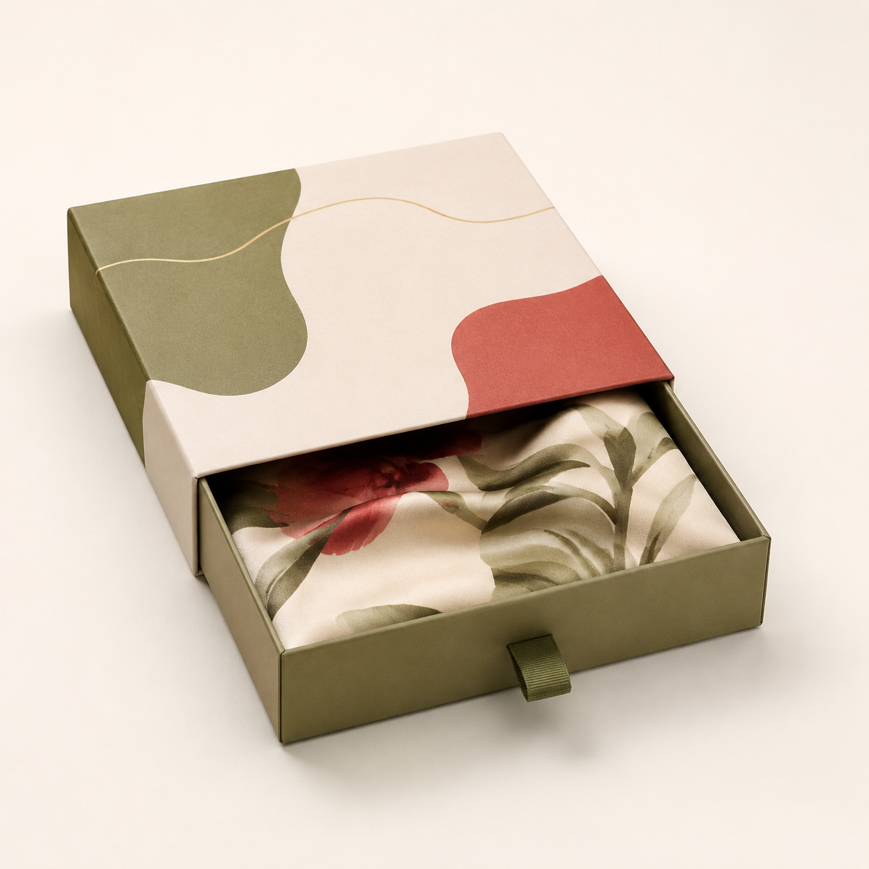 Silk Scarf Drawer Box