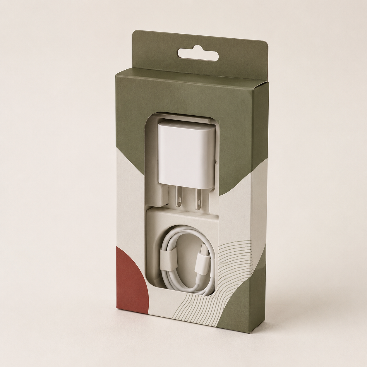 Smartphone Accessory Hang Tab Box