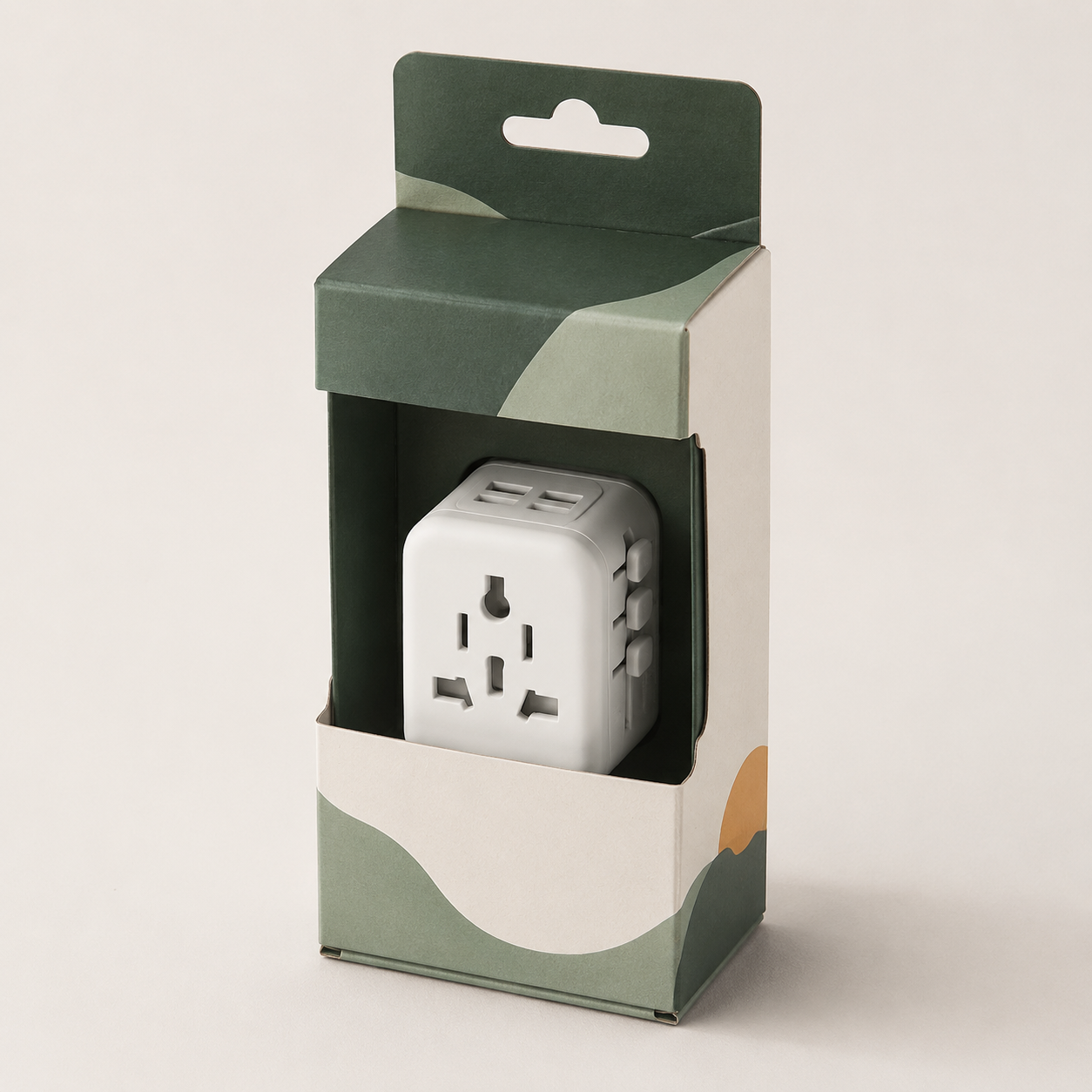 Travel Adapter Hang Tab Carton