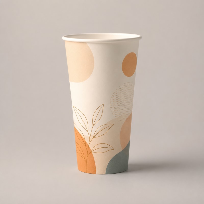 Bubble Tea Sealing Paper Cup