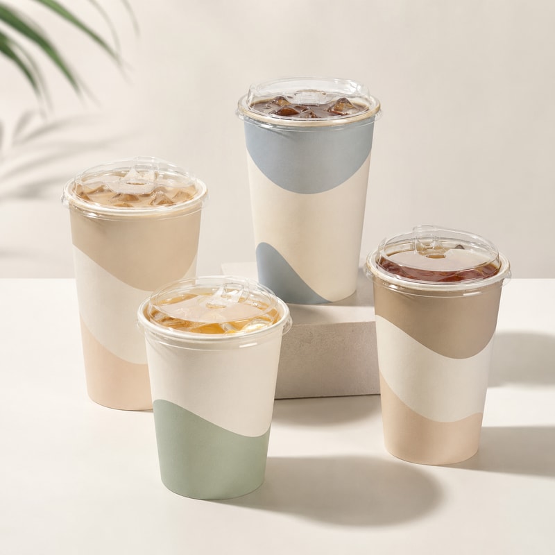 Cold Drink PLA Paper Cup