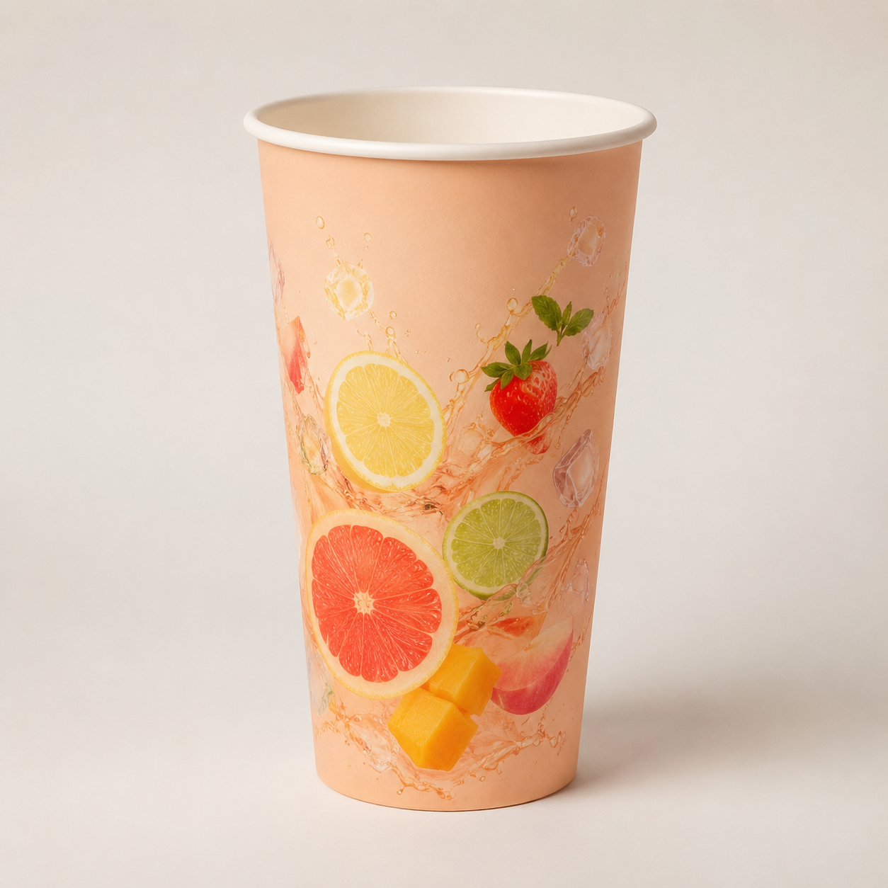 Fruit Tea Sealing Paper Cup