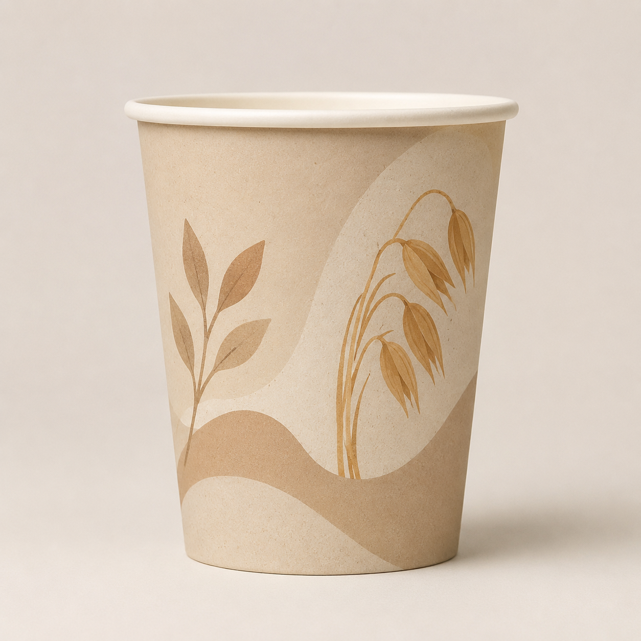 Oat Latte Eco Paper Cup