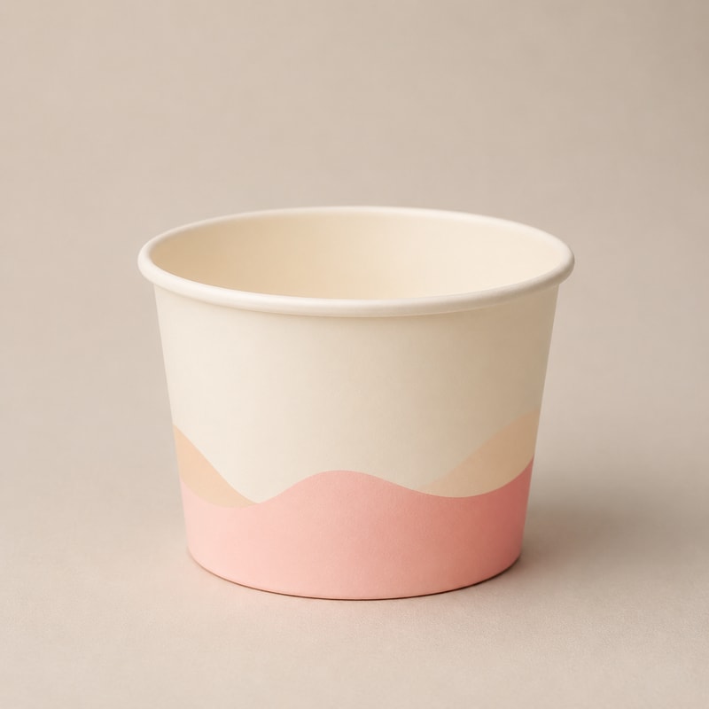 Smoothie Wide Mouth Paper Cup